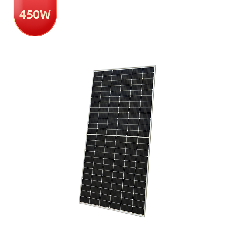450W لوحة النظام الشمسي أحادي البلورية خارج الشبكة للوحة الطاقة الشمسية الكهروضوئية للمنزل 